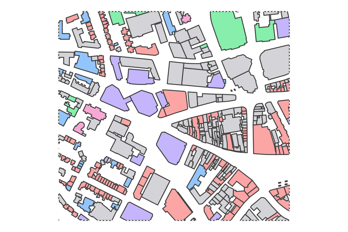 Program breakdown map