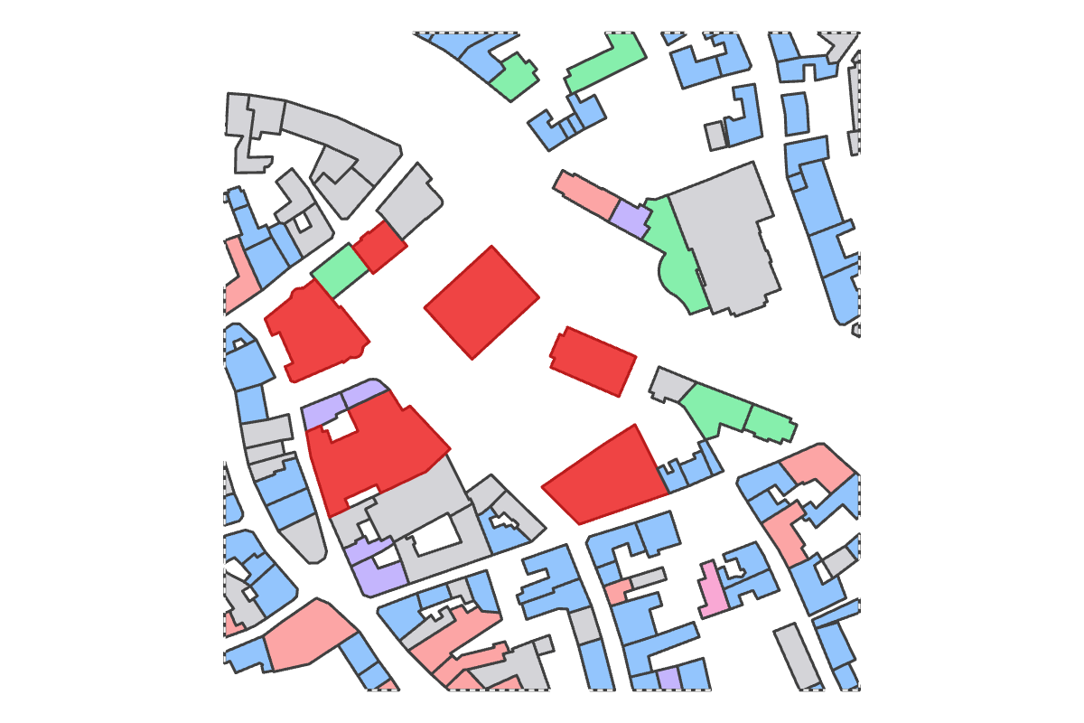 Program breakdown map