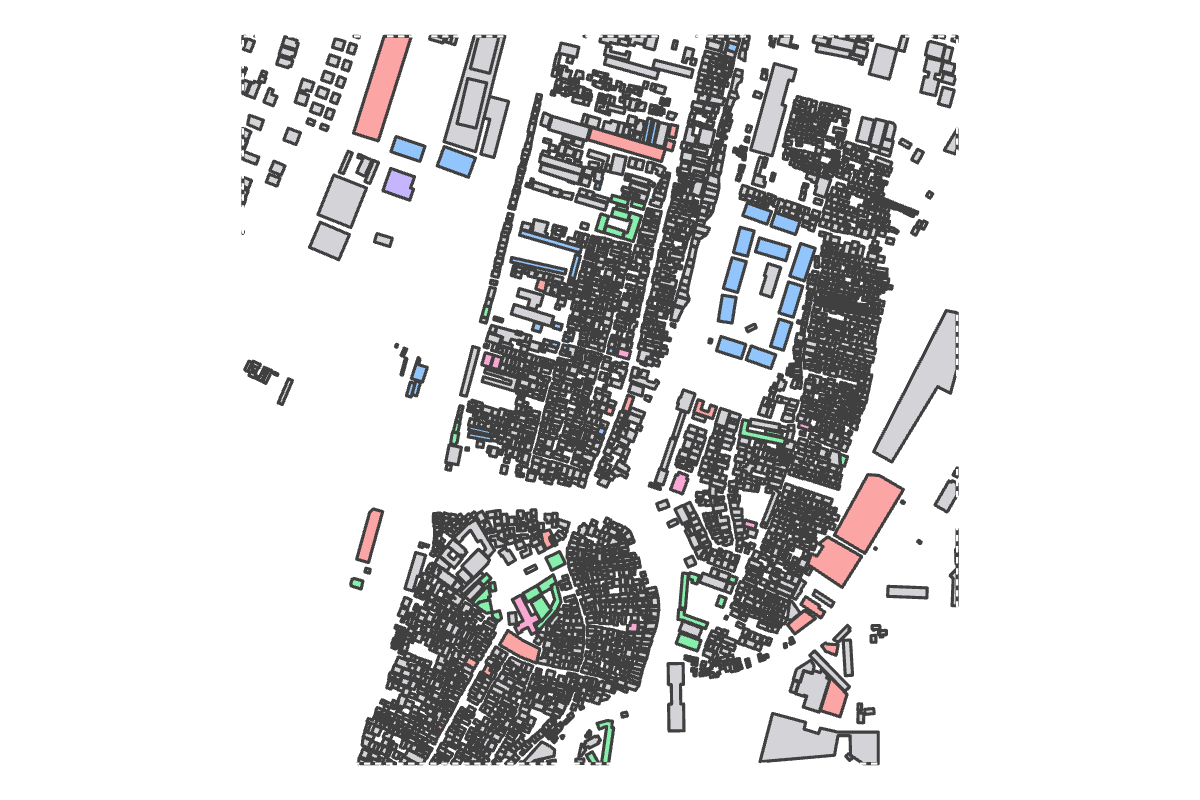Program breakdown map