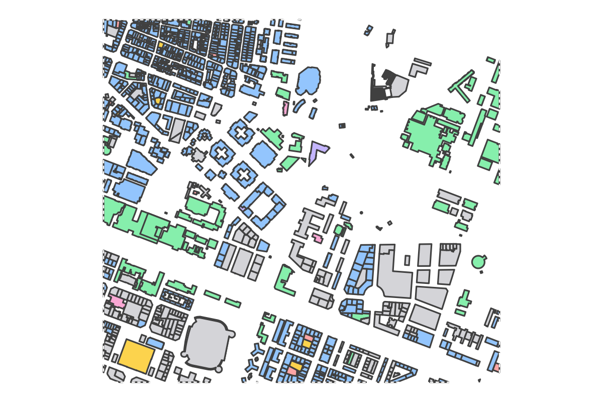 Program breakdown map
