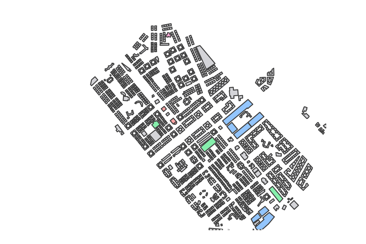 Program breakdown map