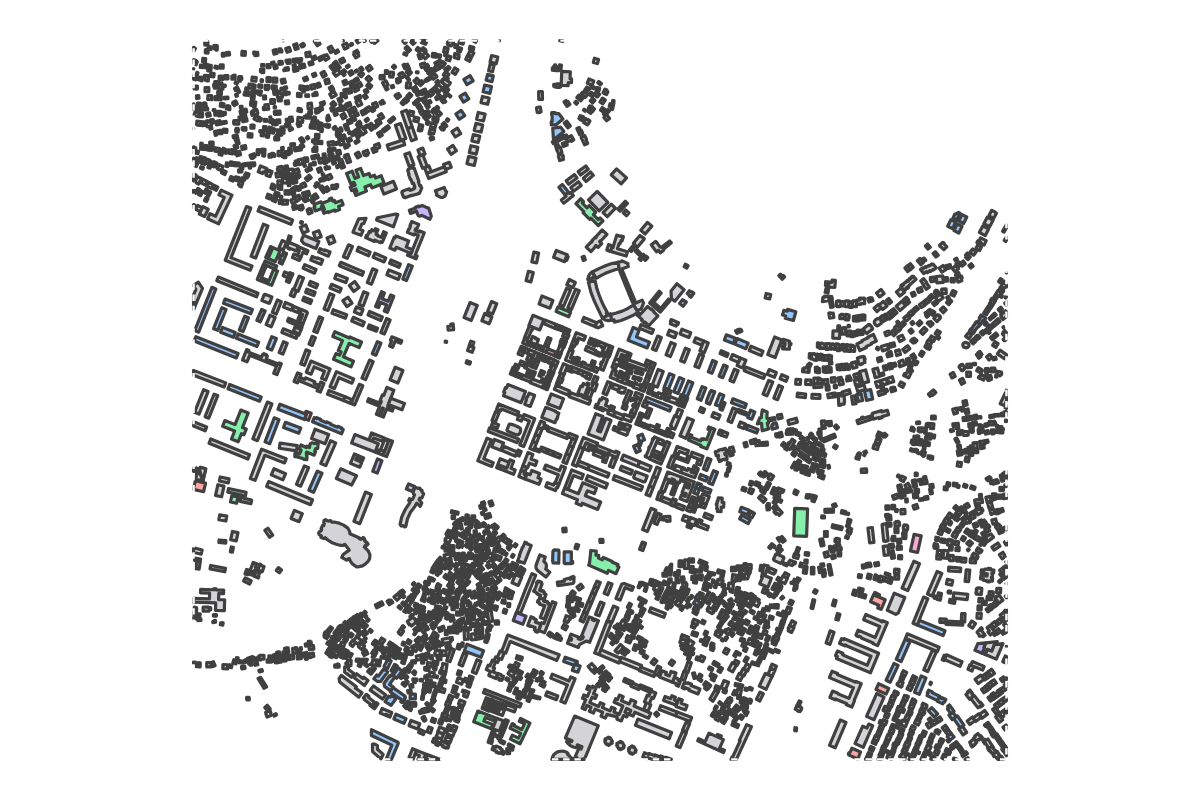 Program breakdown map