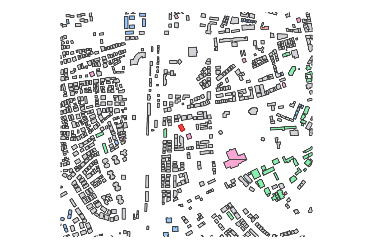 Program breakdown map