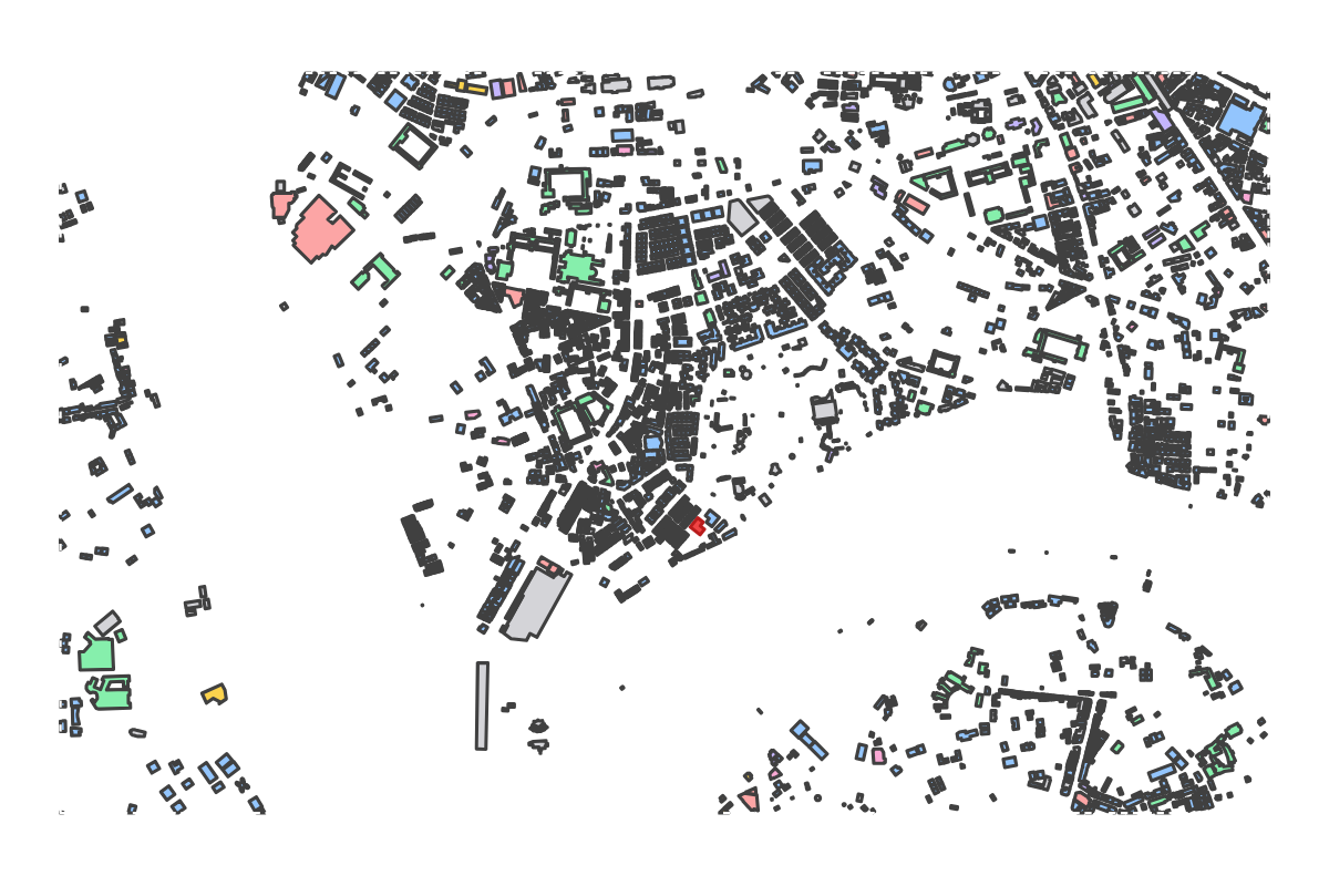 Program breakdown map