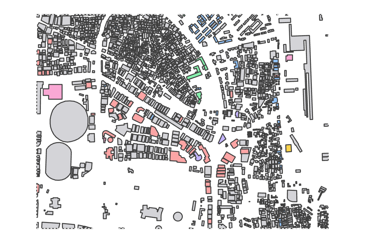 Program breakdown map