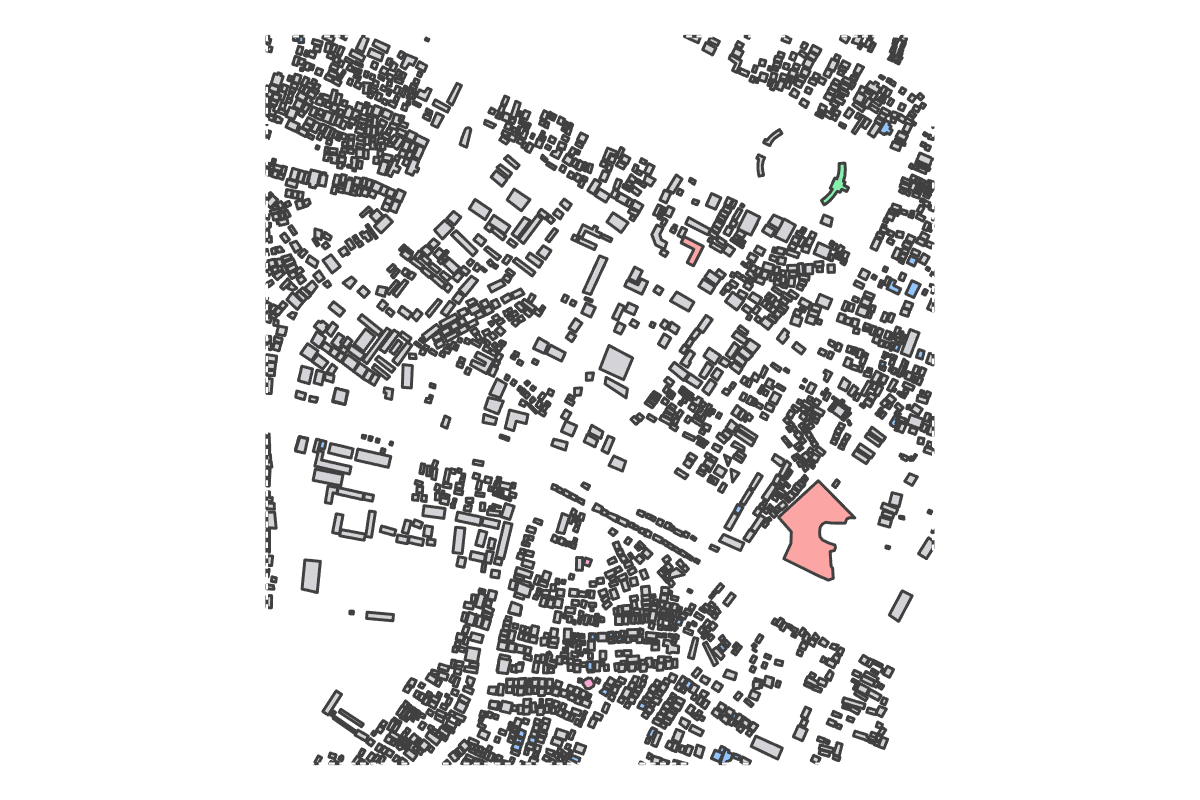 Program breakdown map