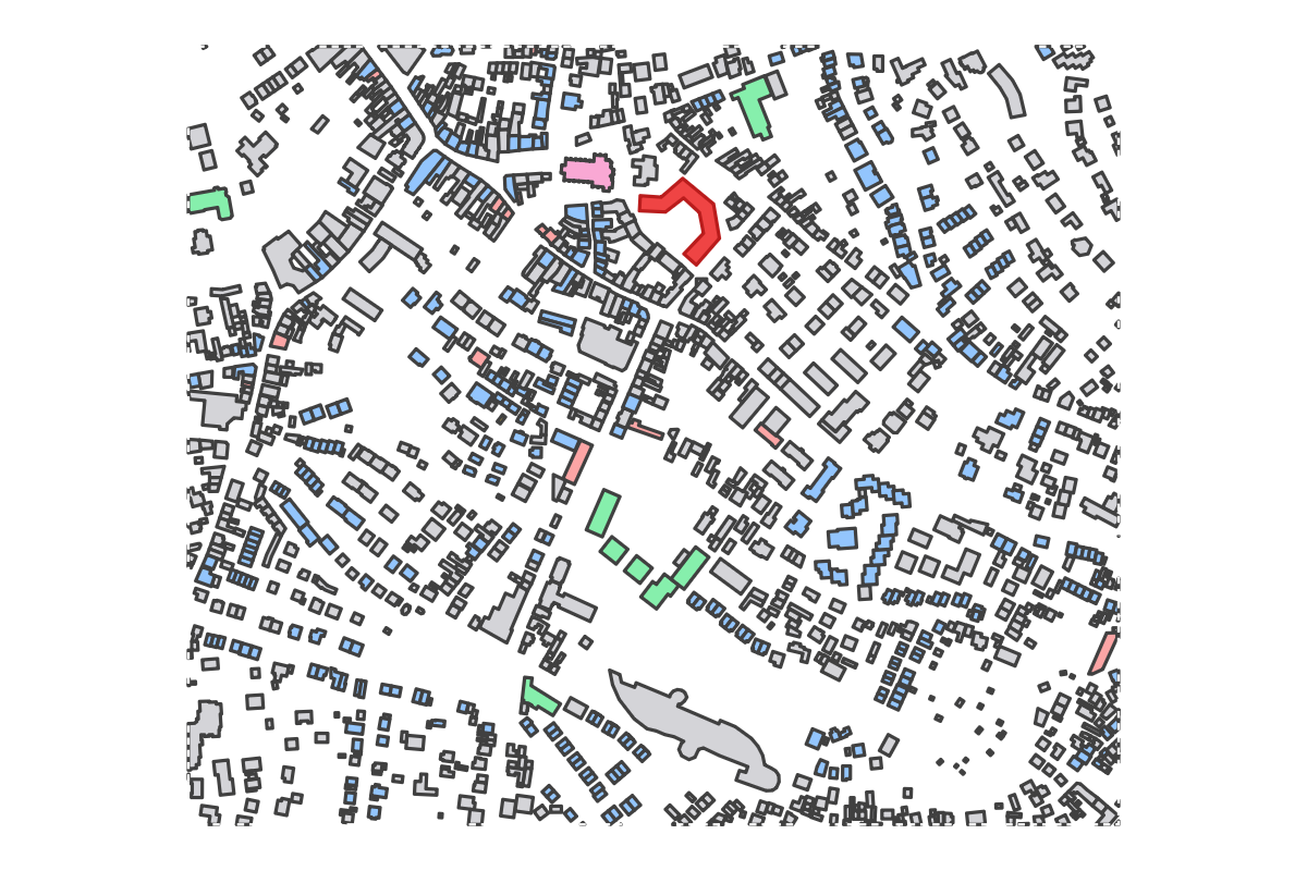 Program breakdown map