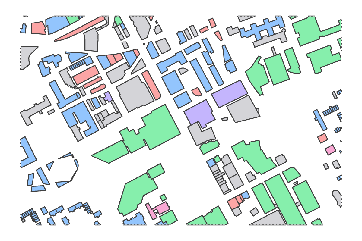 Program breakdown map