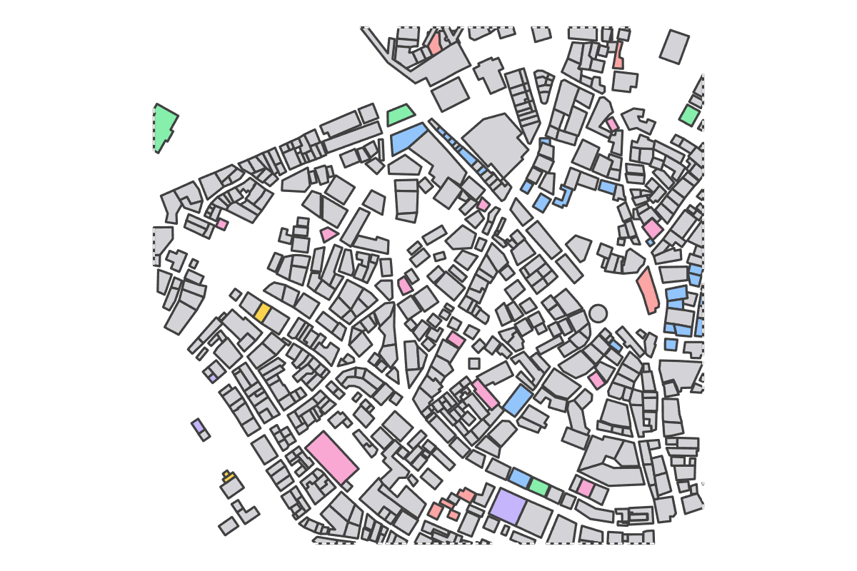 Program breakdown map