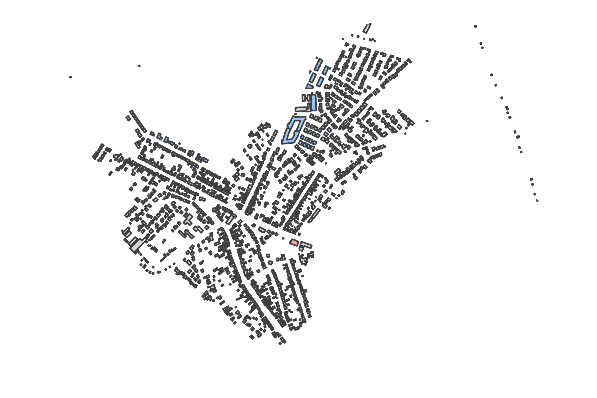 Program breakdown map