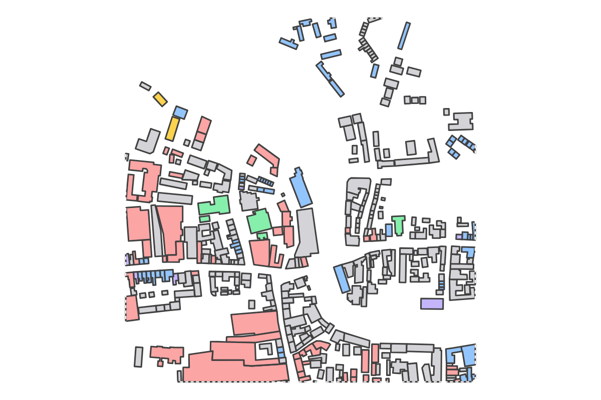 Program breakdown map
