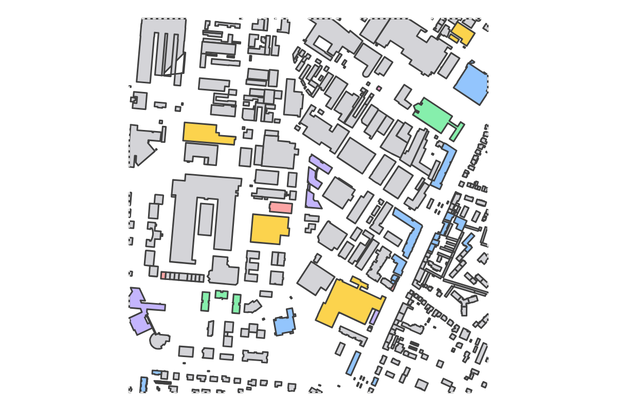 Program breakdown map
