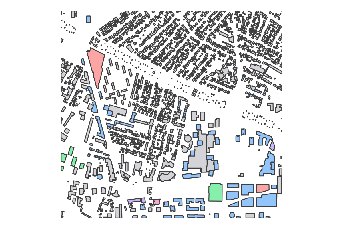 Program breakdown map