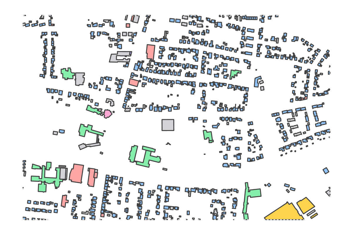 Program breakdown map