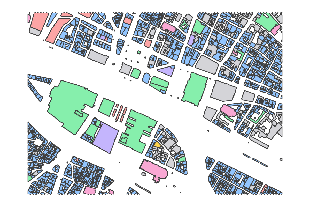 Program breakdown map