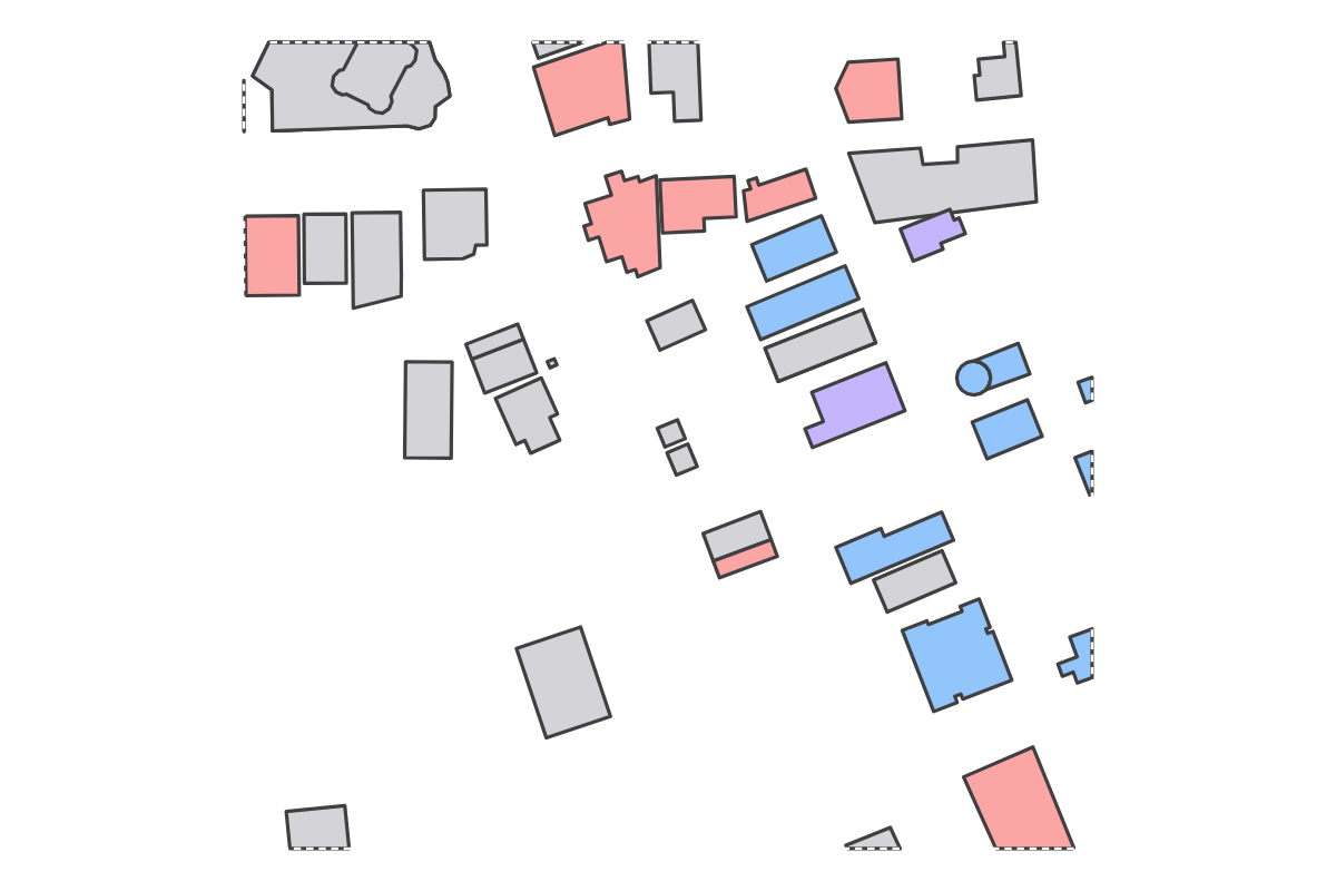 Program breakdown map