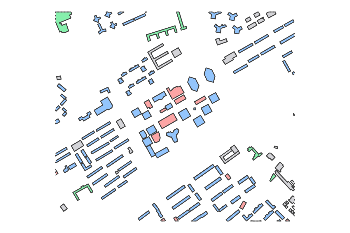 Program breakdown map