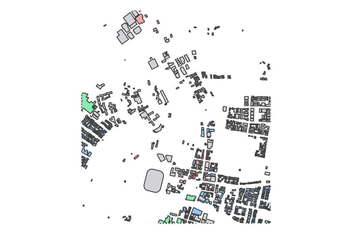 Program breakdown map