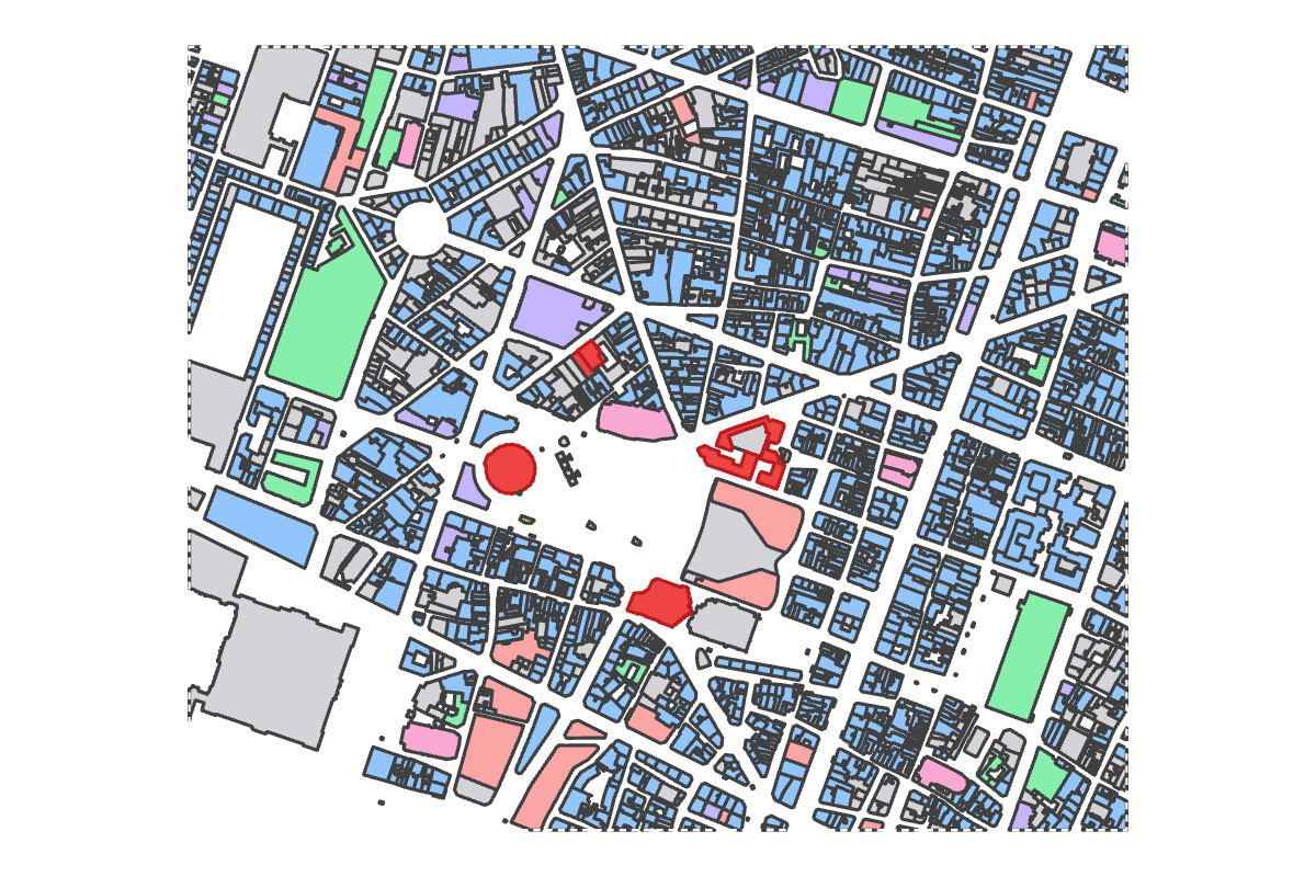 Program breakdown map
