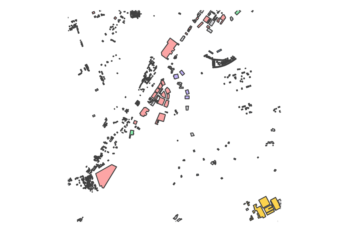 Program breakdown map