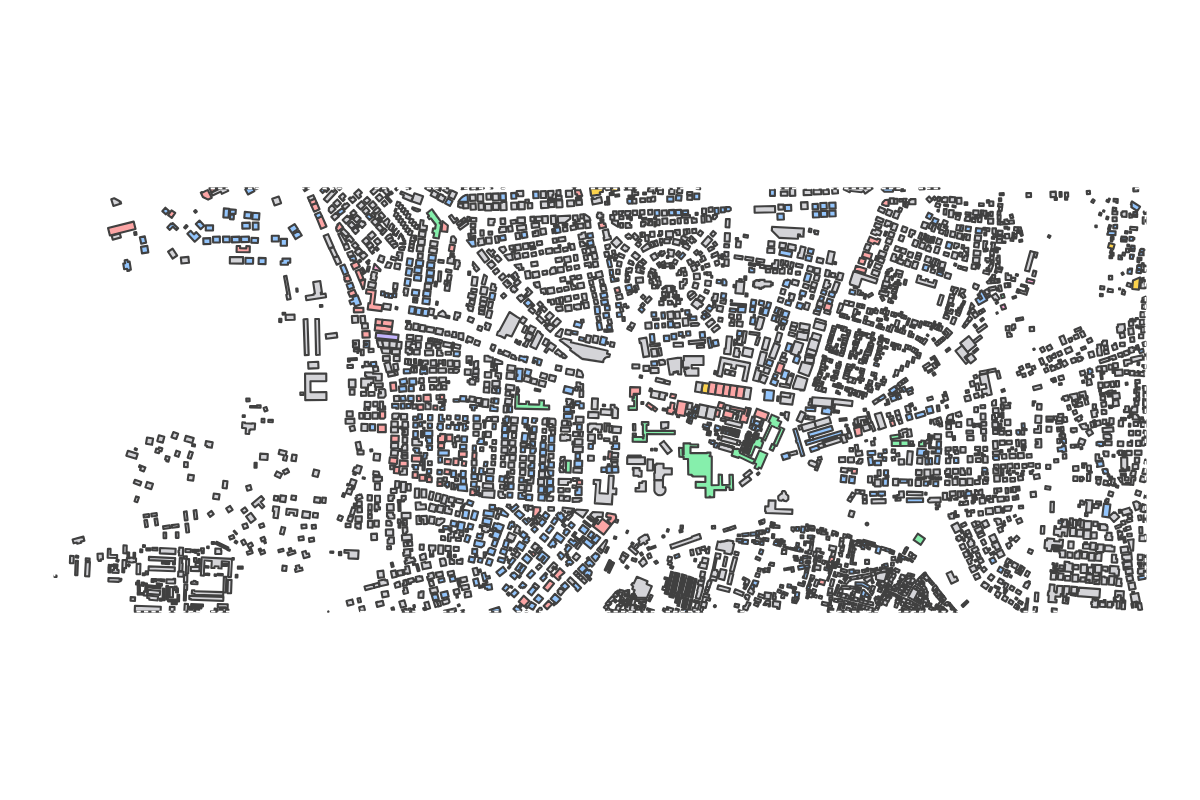 Program breakdown map