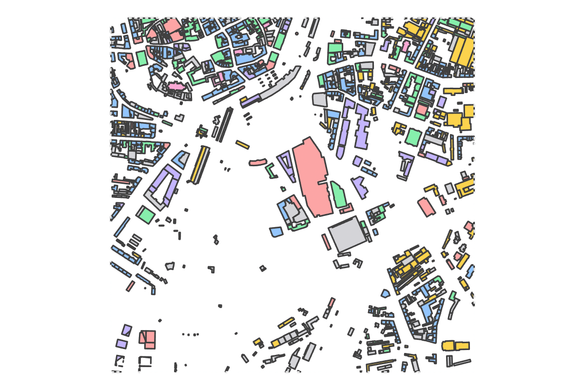 Program breakdown map