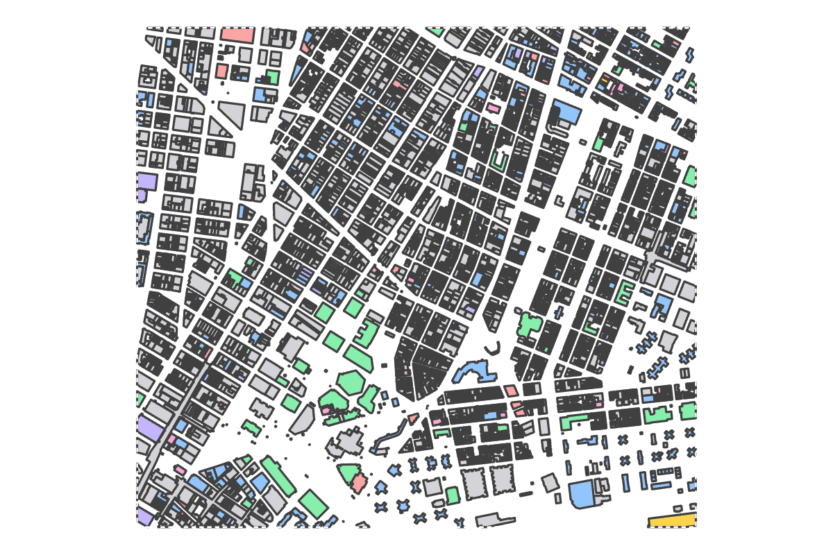 Program breakdown map