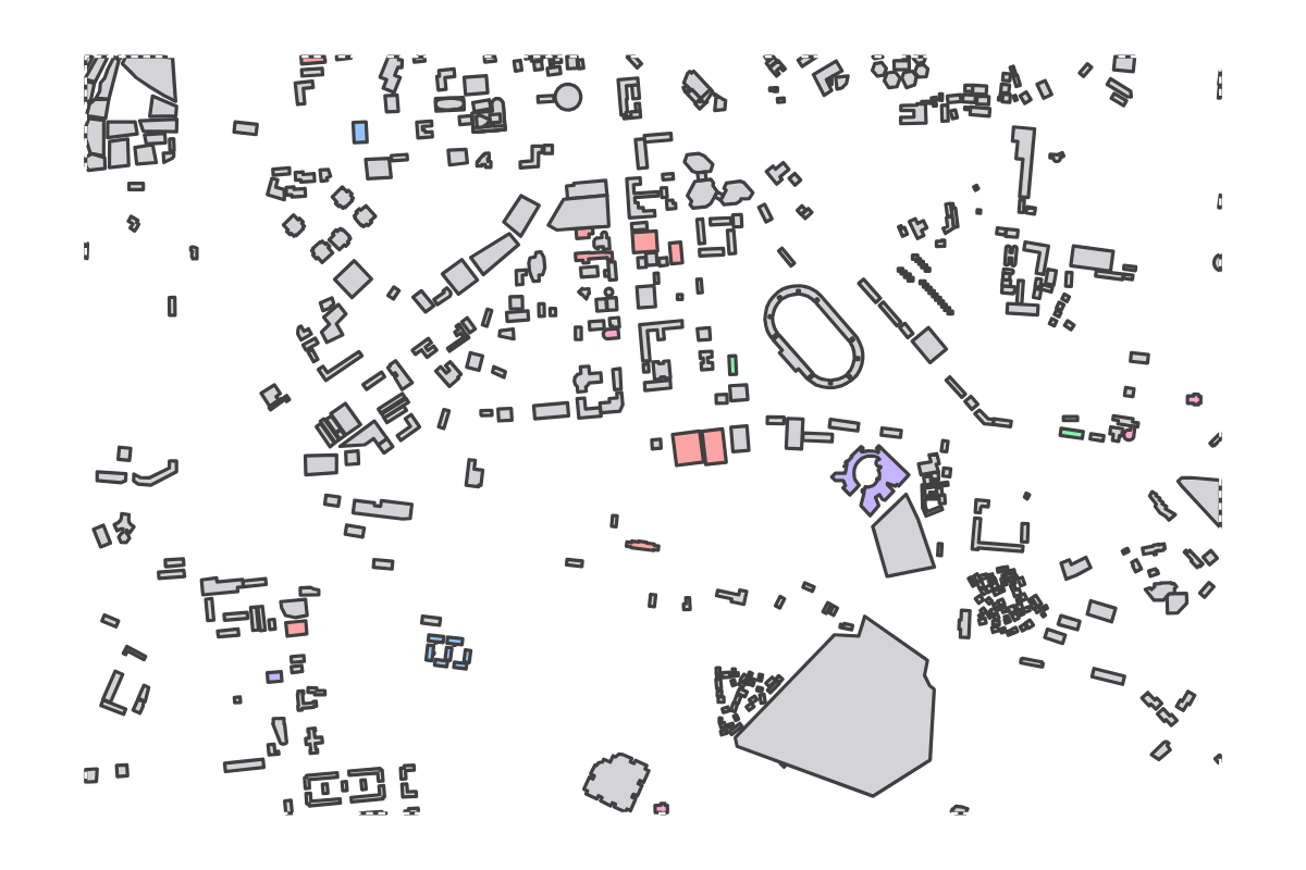 Program breakdown map