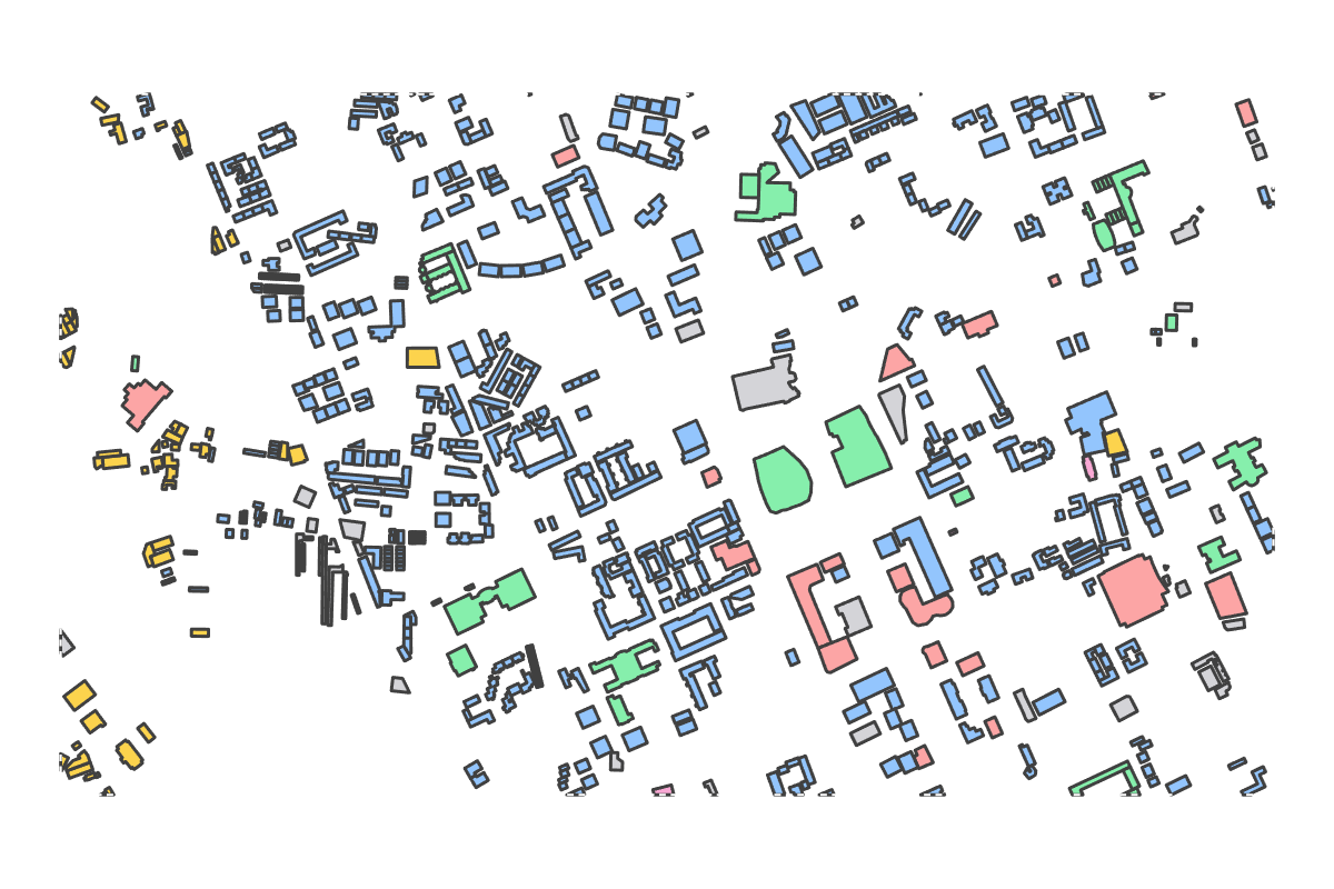 Program breakdown map