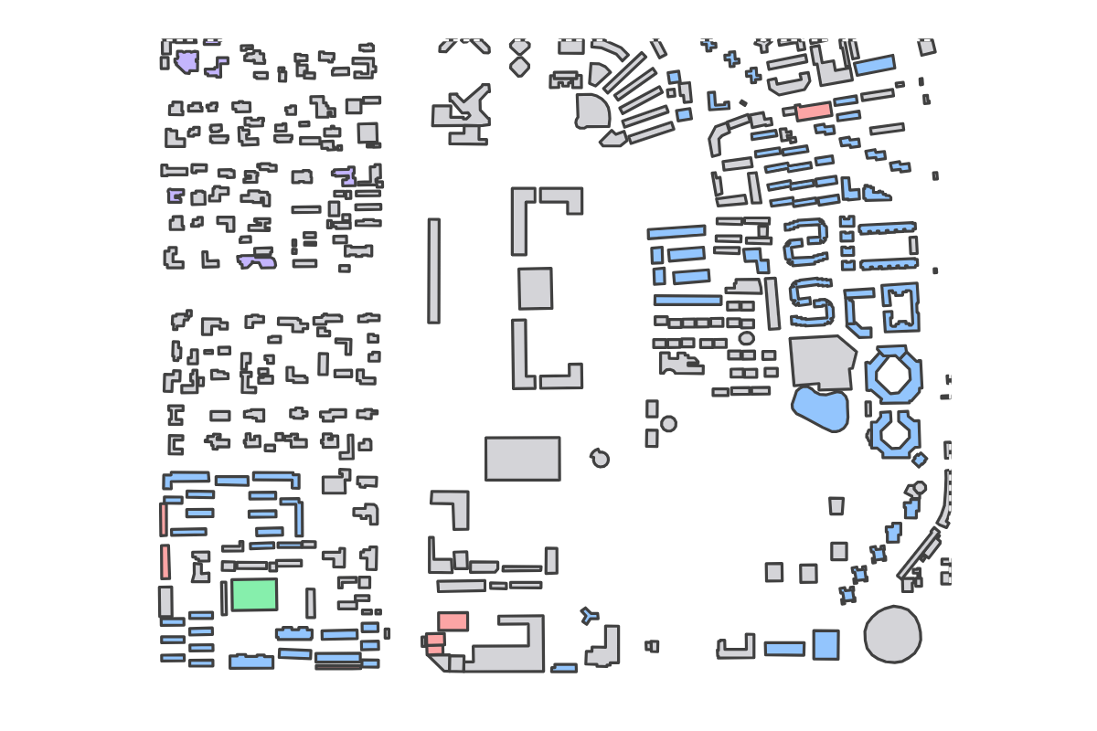 Program breakdown map