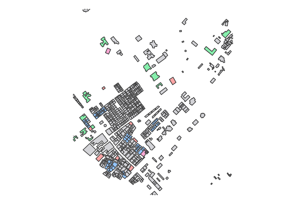 Program breakdown map