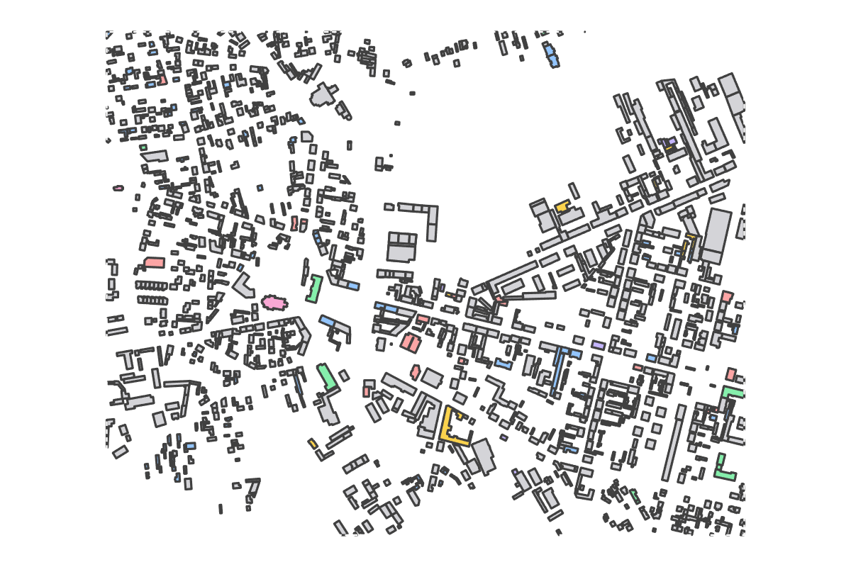 Program breakdown map