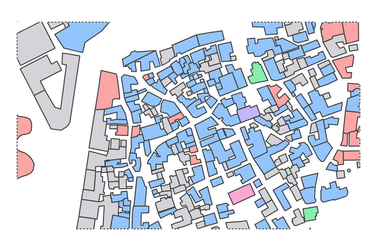 Program breakdown map