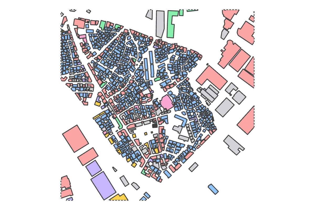 Program breakdown map