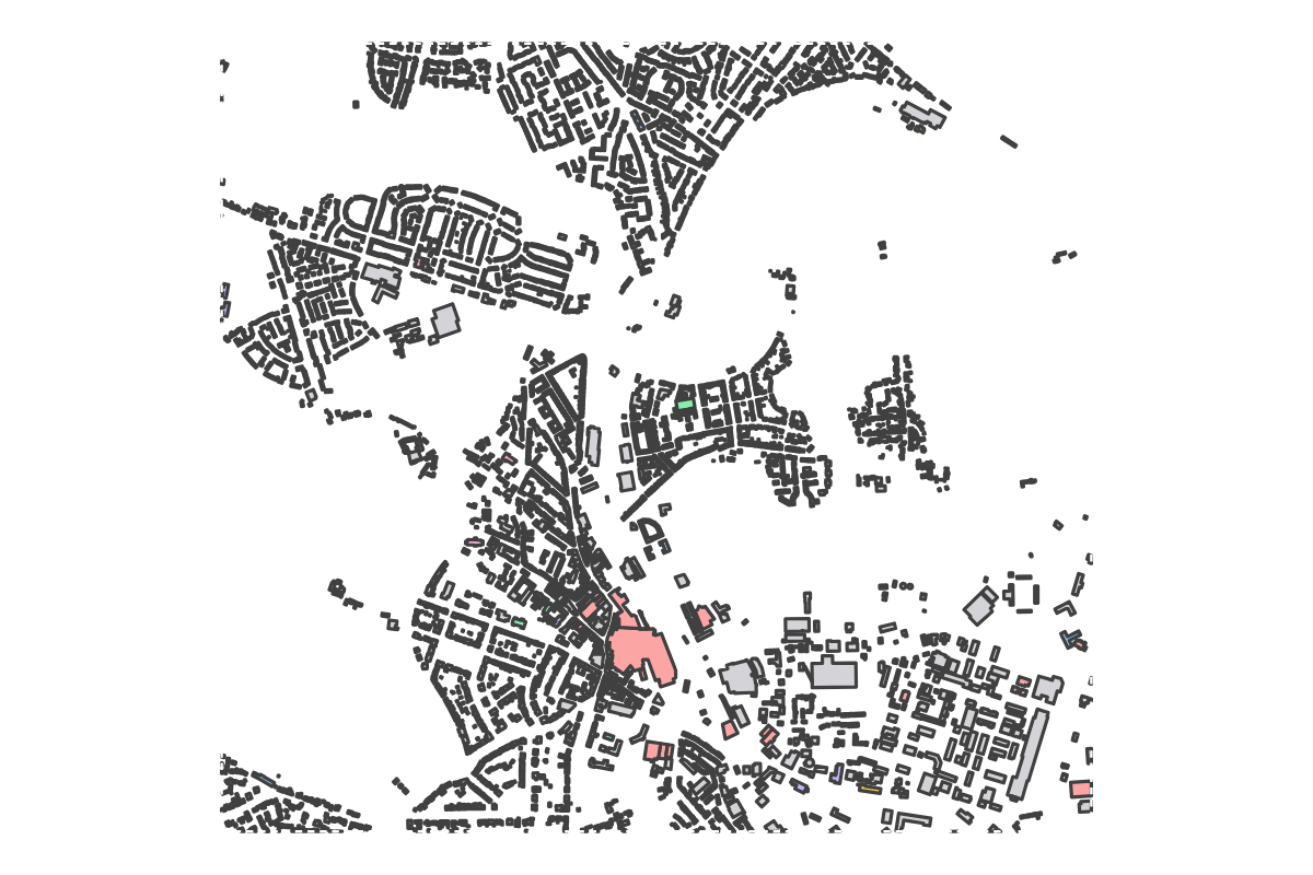 Program breakdown map