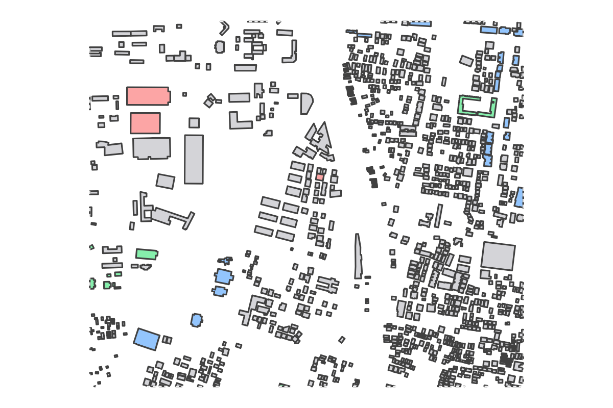 Program breakdown map