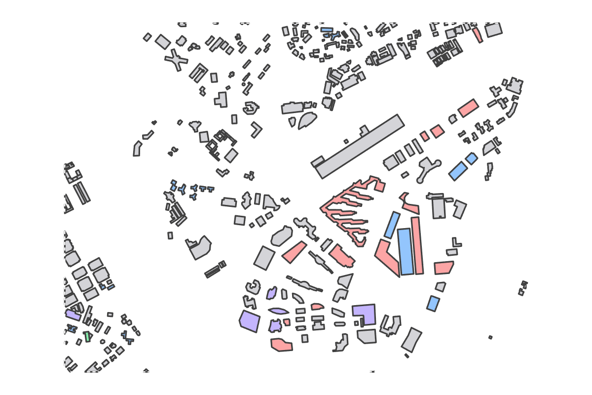 Program breakdown map