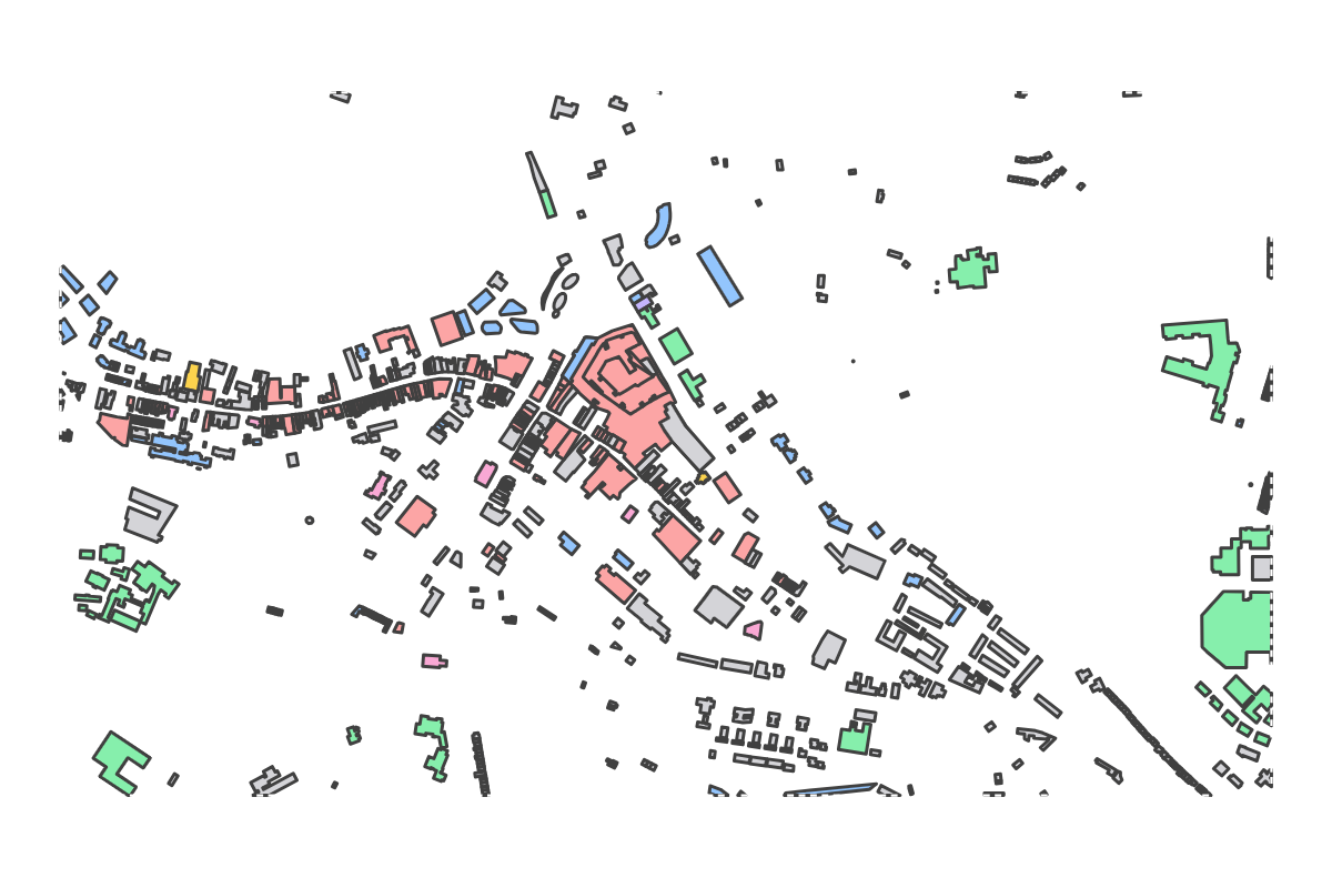 Program breakdown map