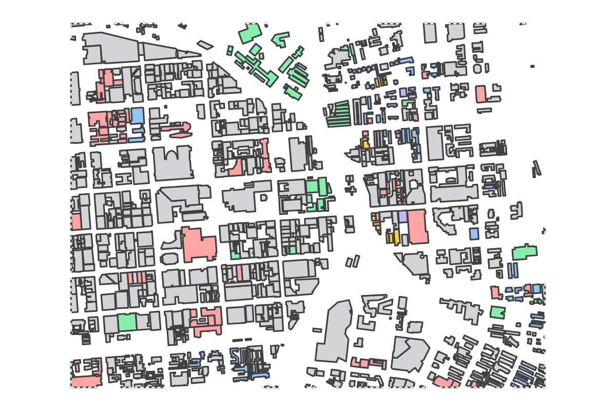 Program breakdown map