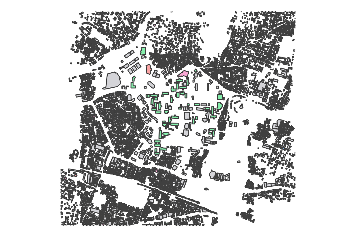 Program breakdown map