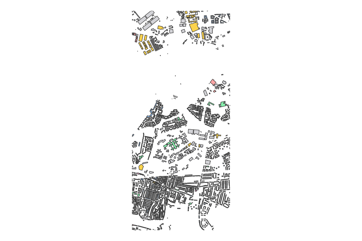 Program breakdown map