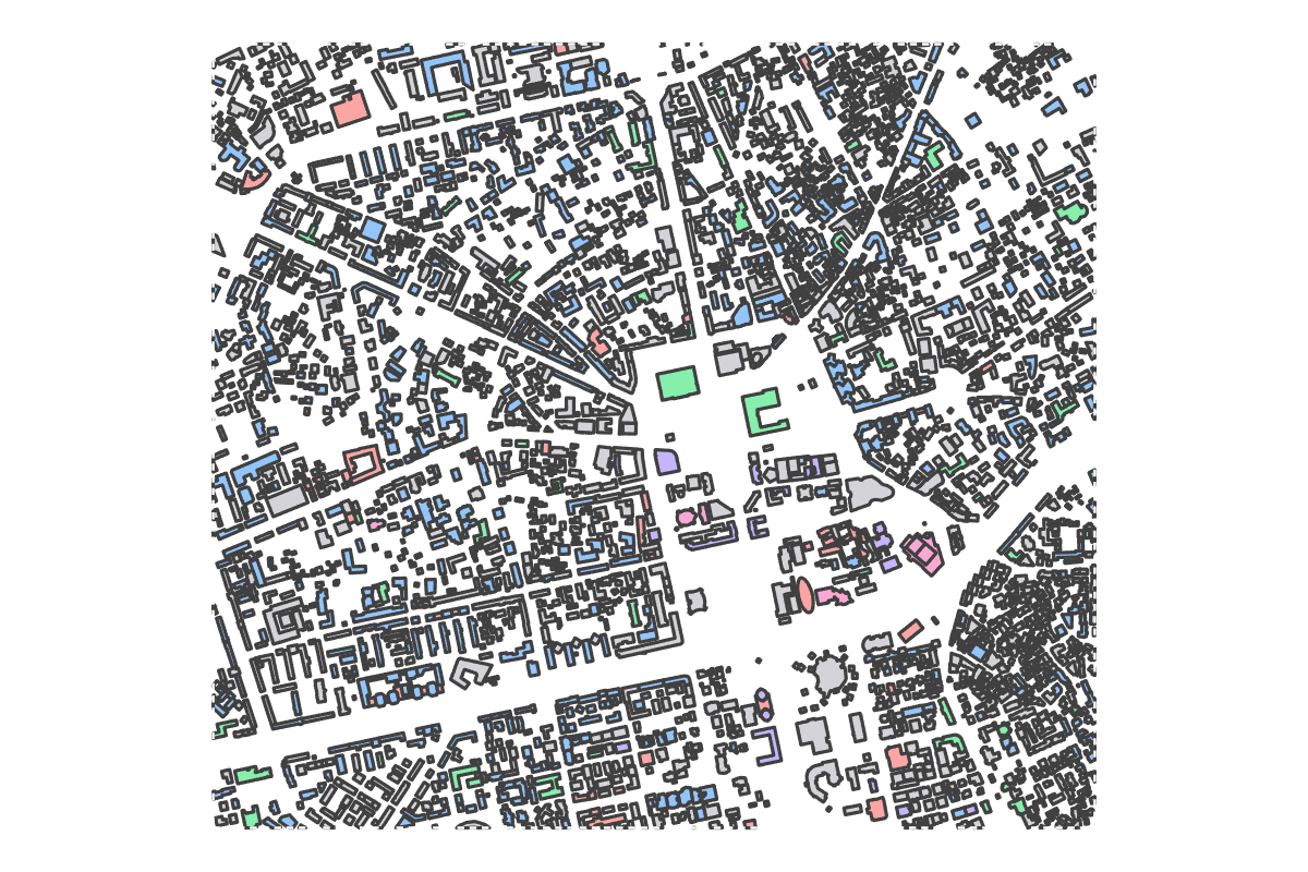 Program breakdown map