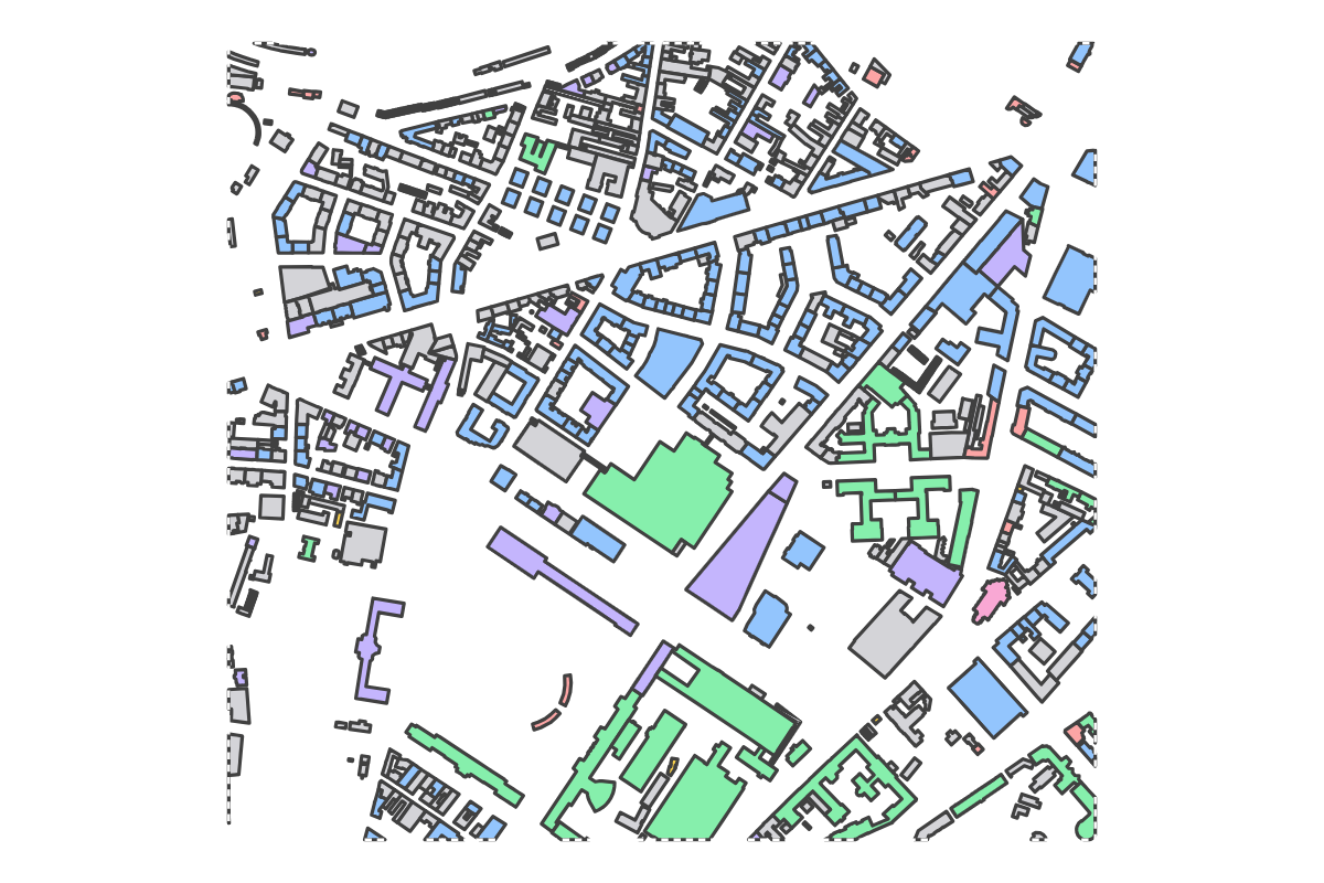 Program breakdown map