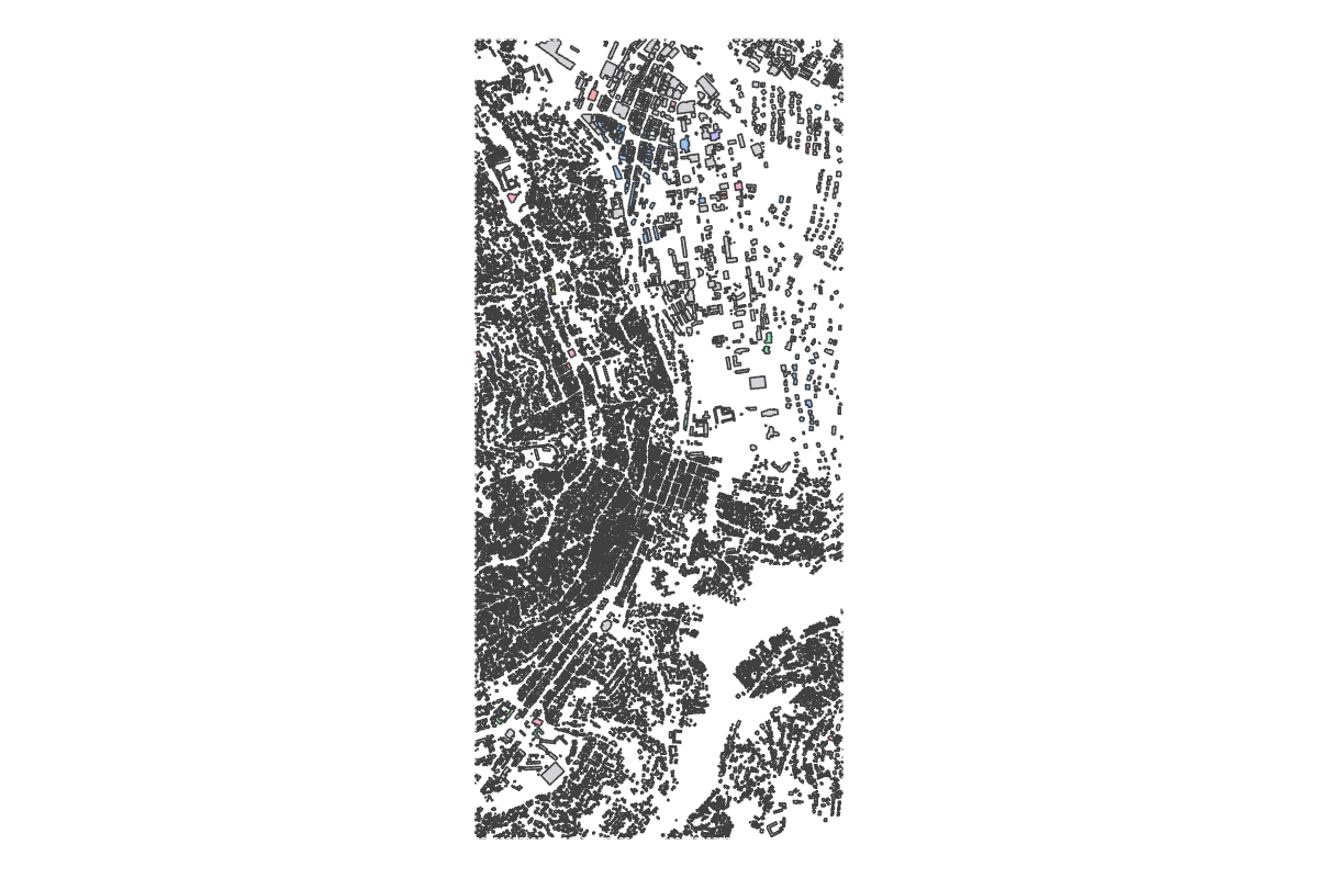 Program breakdown map