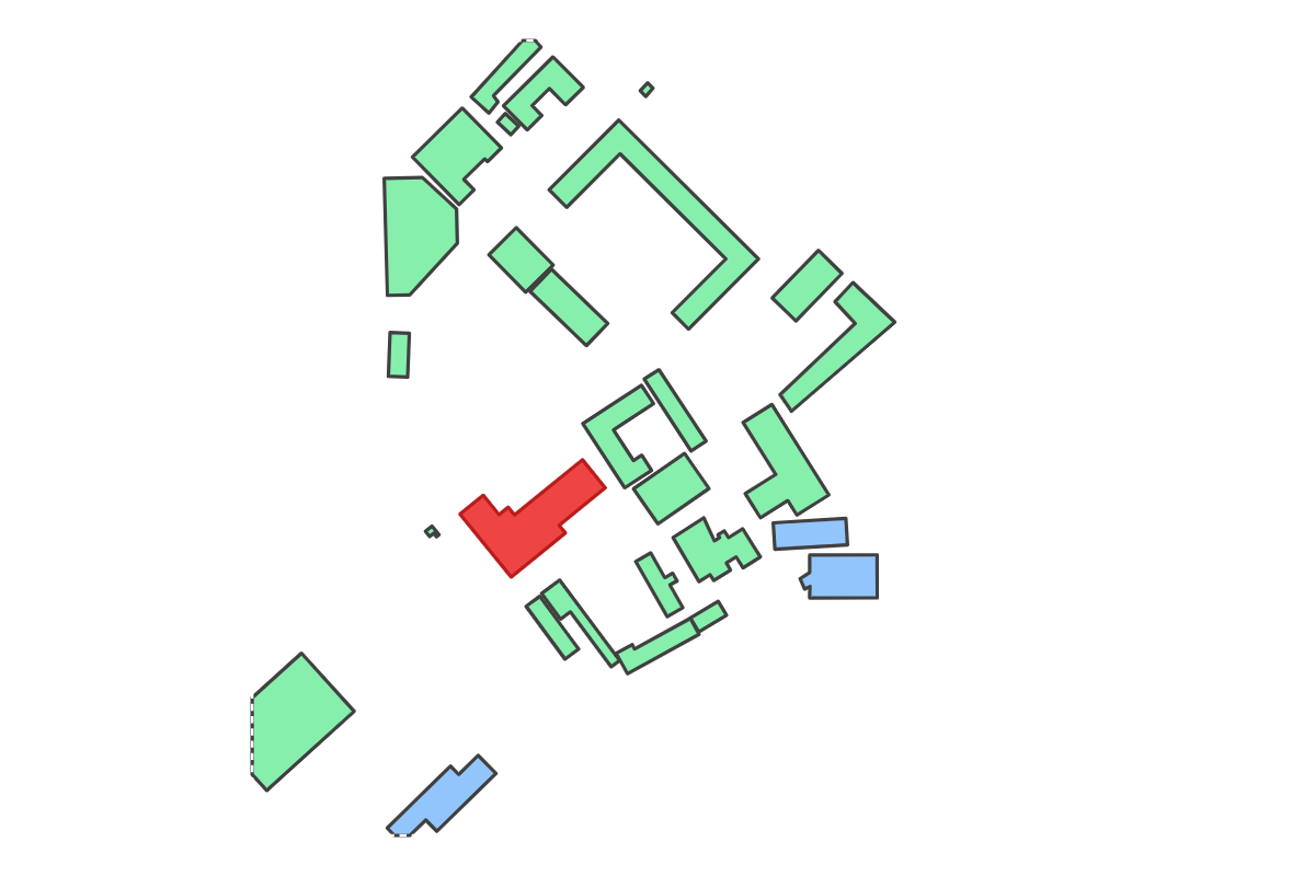 Program breakdown map