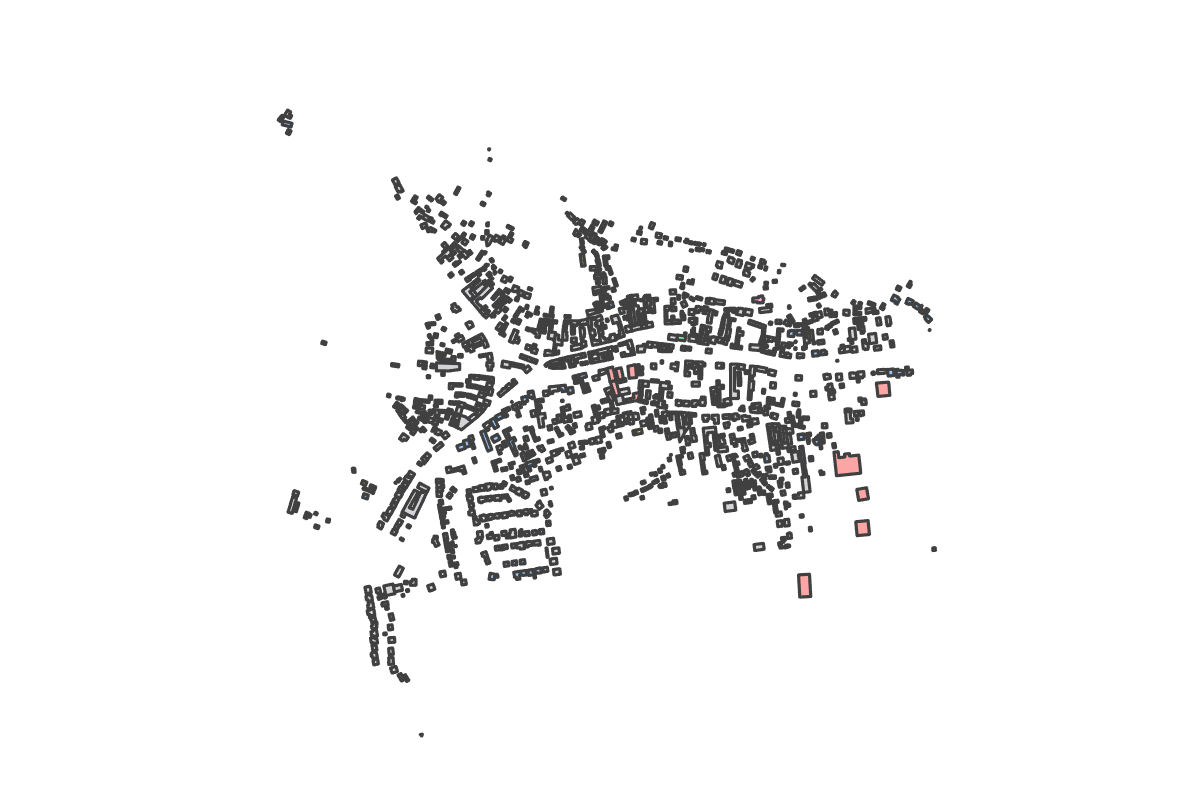 Program breakdown map