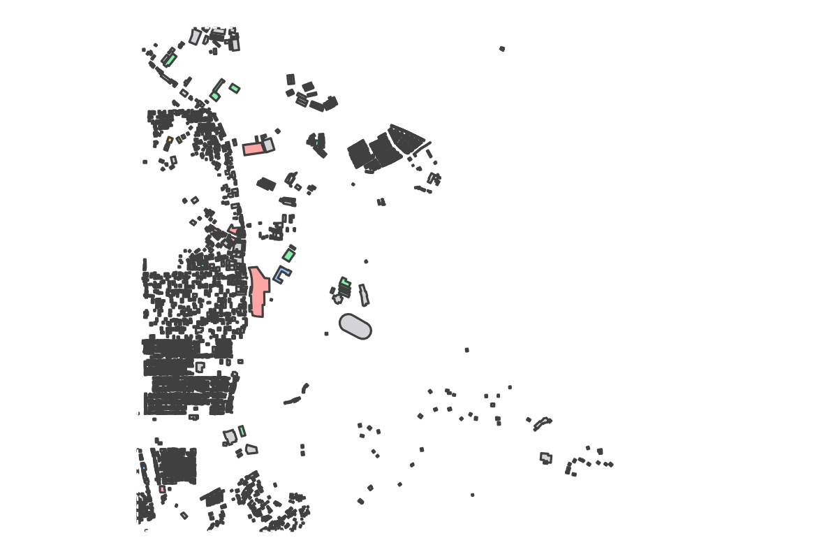Program breakdown map
