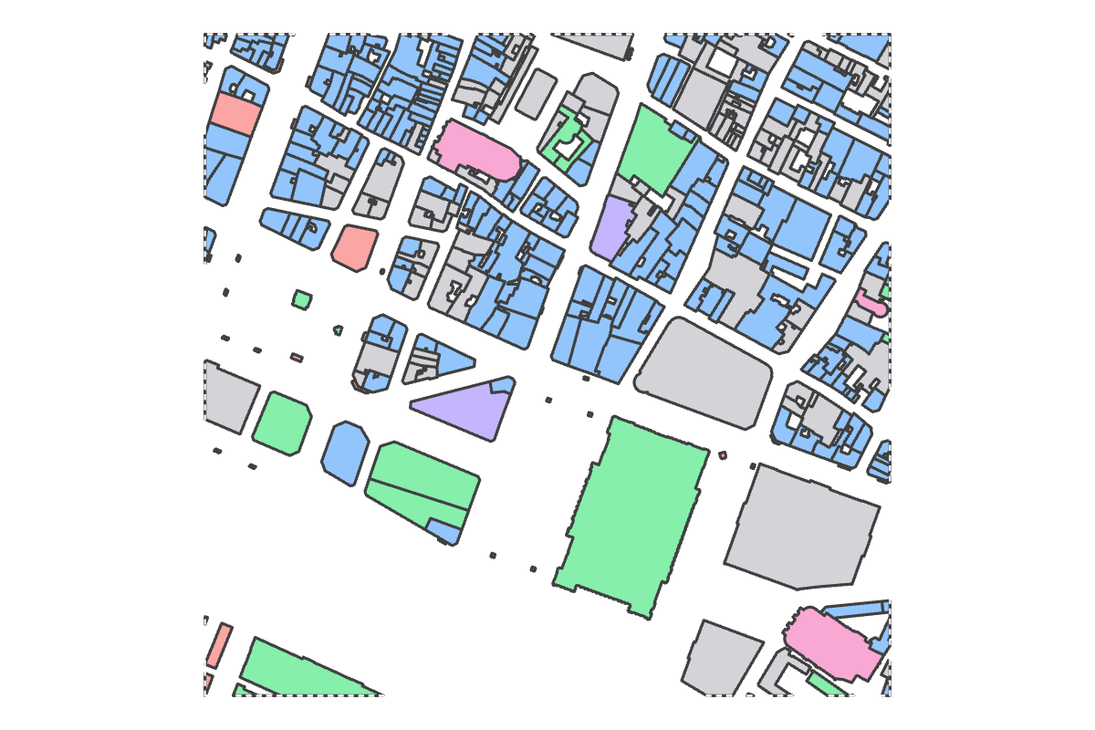 Program breakdown map
