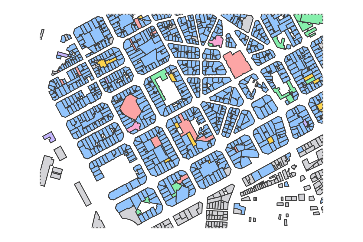 Program breakdown map