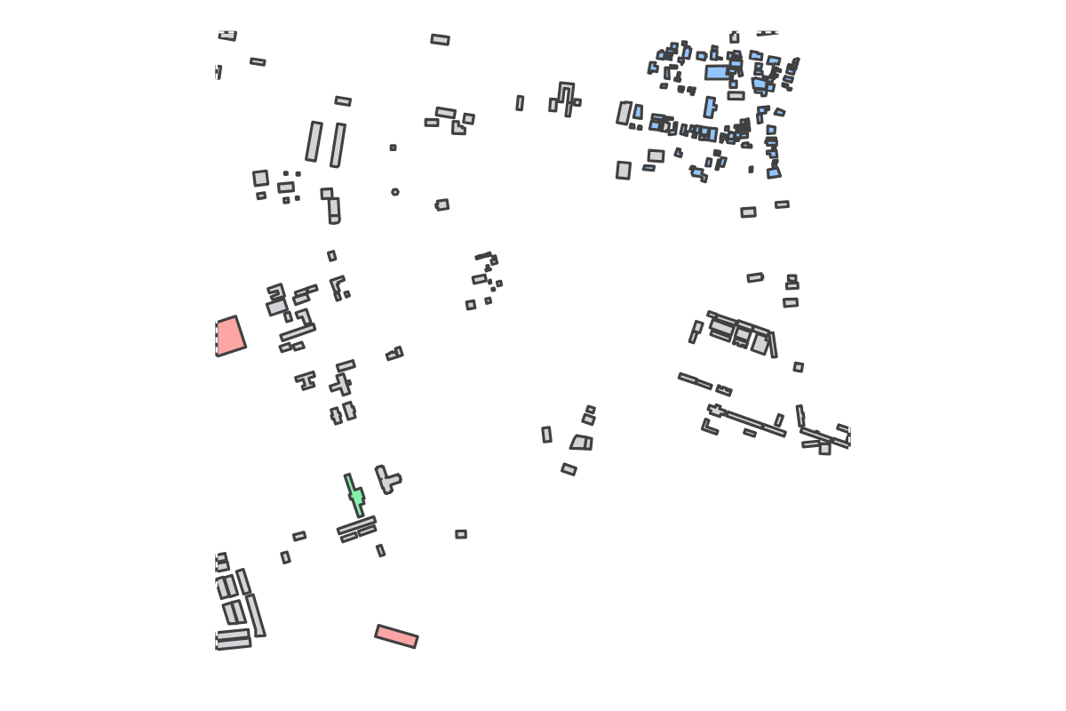 Program breakdown map
